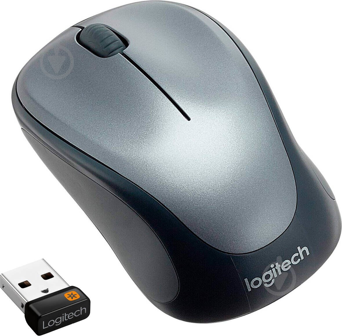 Мышь Logitech Wireless Mouse M235 grey (910-002201) - фото 1