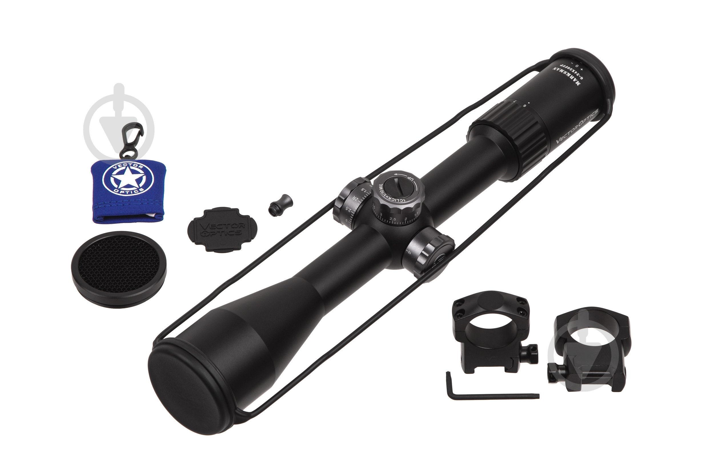 Прицел оптический Vector Optics Marksman 6-24x50 (30 мм) FFP - фото 2 Прицел оптический Vector Optics Marksman 6-24x50 (30 мм) FFP - фото 2