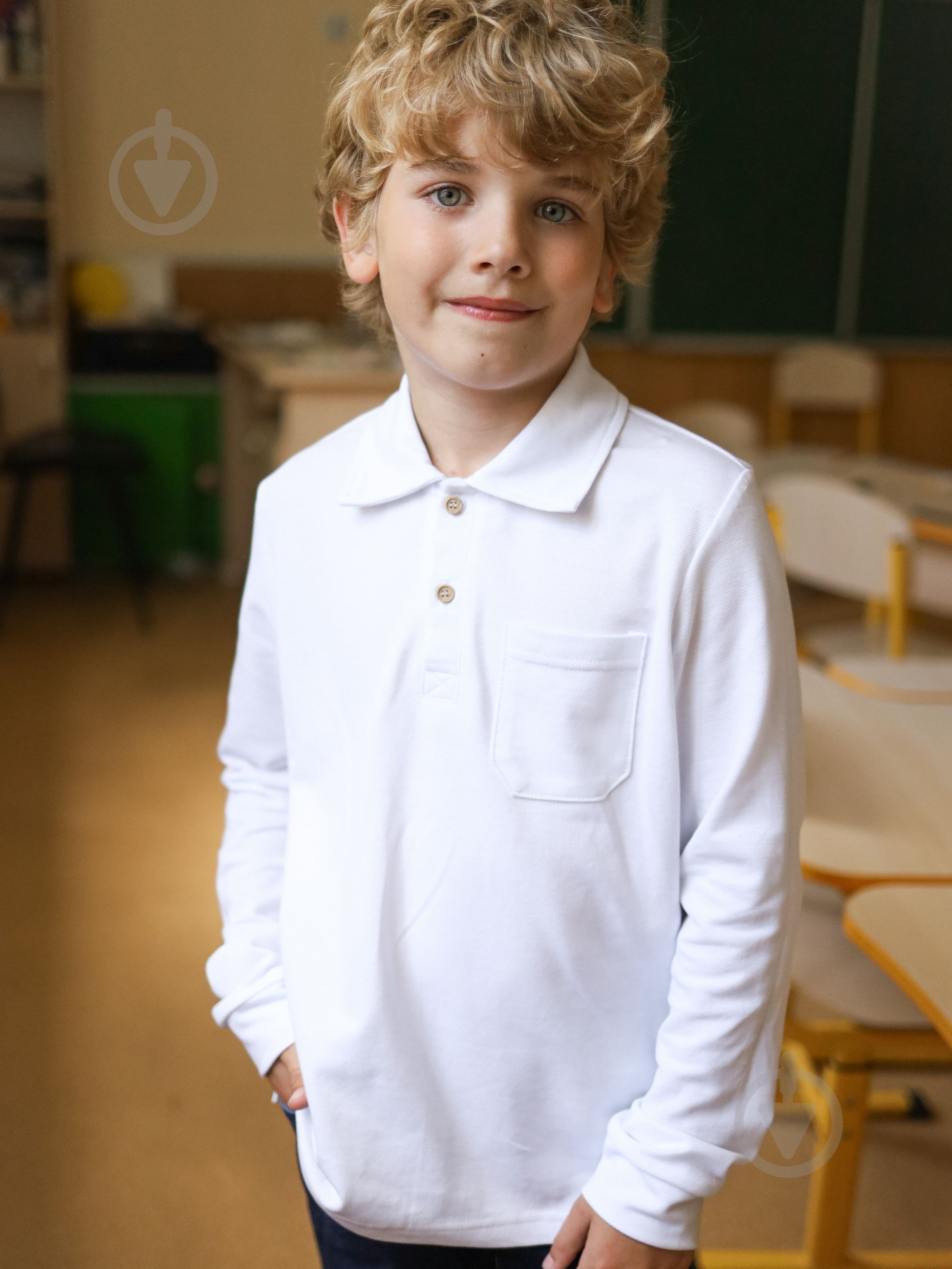 Рубашка Bembi для мальчиков ФБ993 р.152 белый 24993715970.100 - фото 2