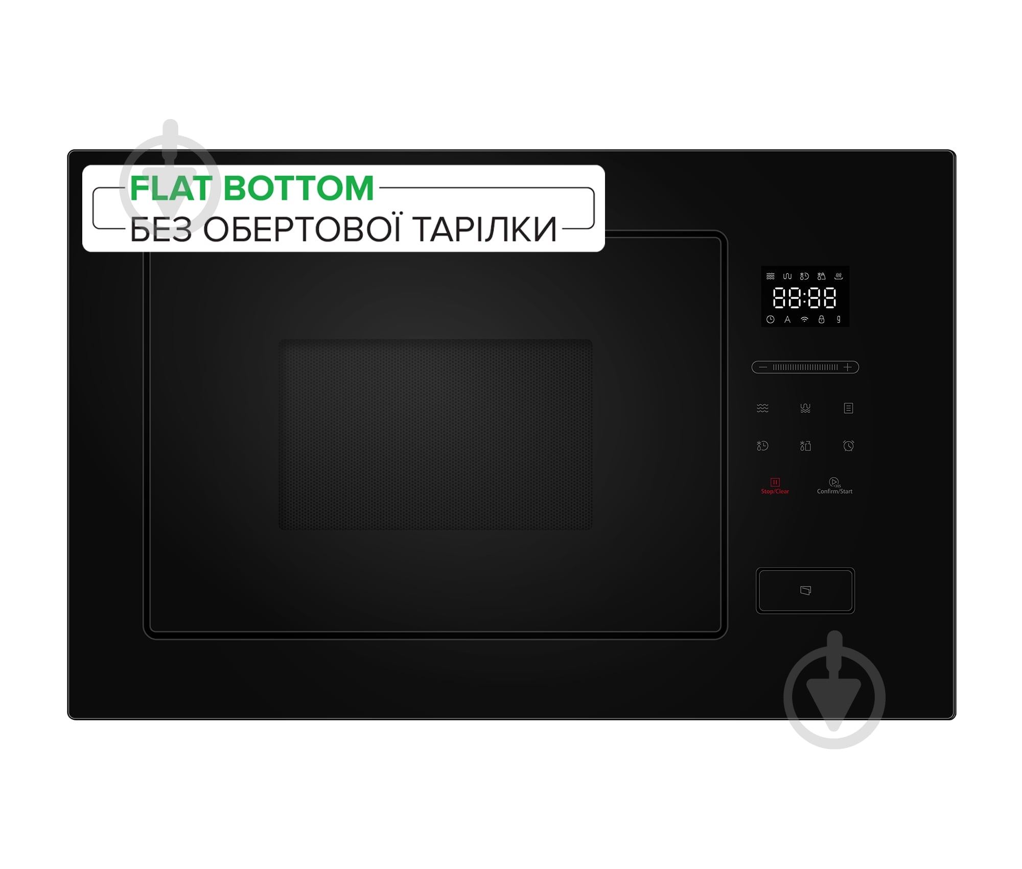 Встраиваемая микроволновая печь Interline MWG 926 SEF BA - фото 4