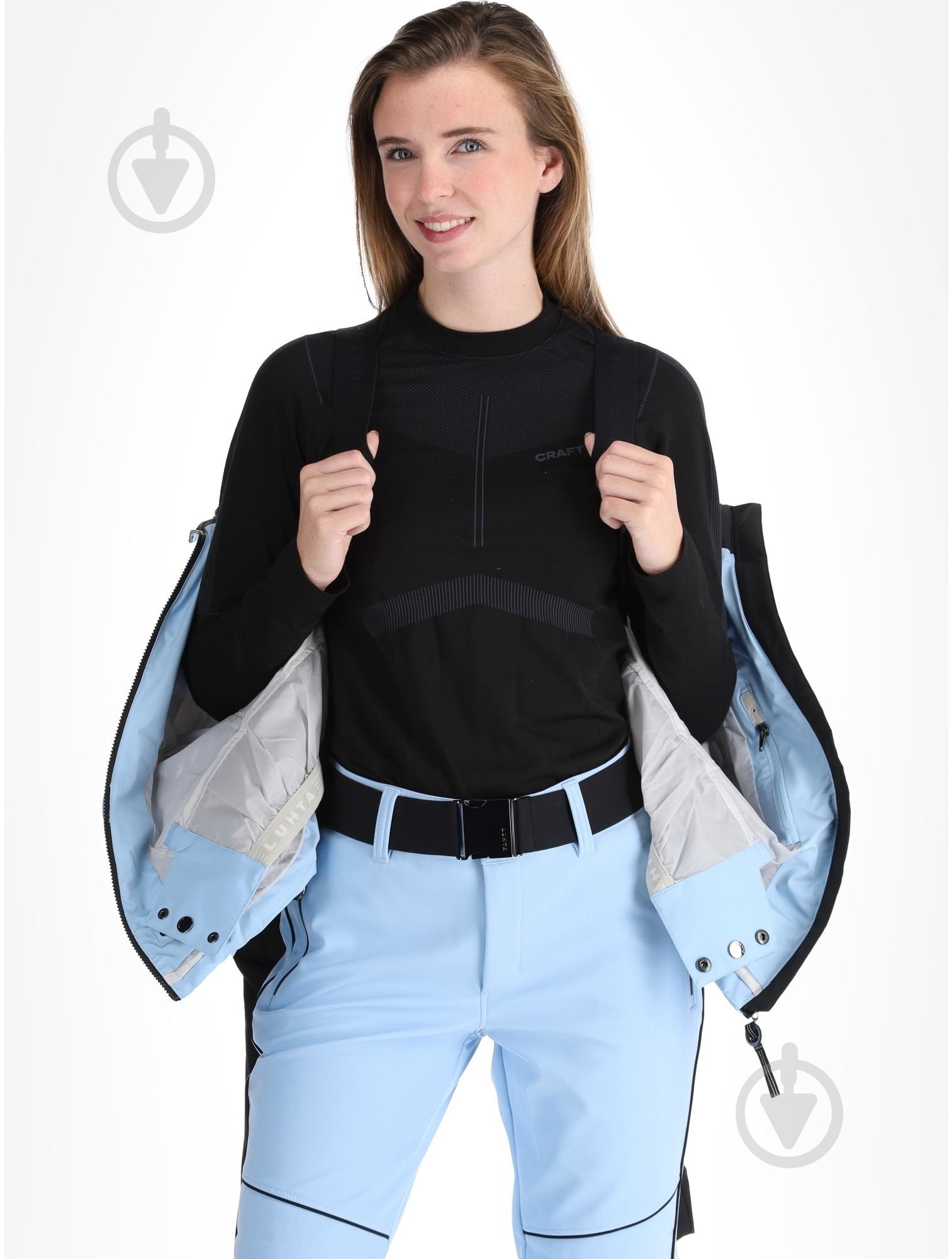 Куртка женская зимняя LUHTA KAARTO 36482_377_L_315 р.40 голубая - фото 15 Куртка женская зимняя LUHTA KAARTO 36482_377_L_315 р.40 голубая - фото 15