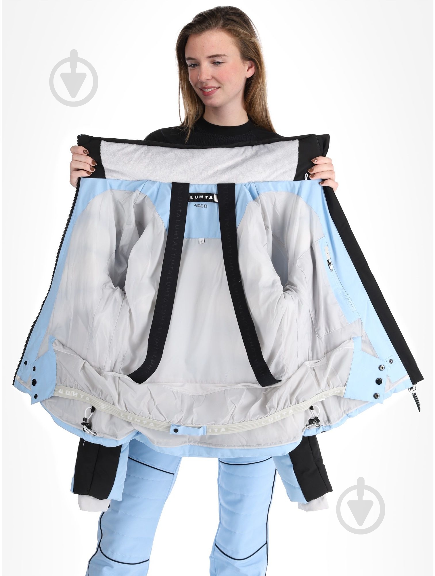 Куртка женская зимняя LUHTA KAARTO 36482_377_L_315 р.40 голубая - фото 16 Куртка женская зимняя LUHTA KAARTO 36482_377_L_315 р.40 голубая - фото 16