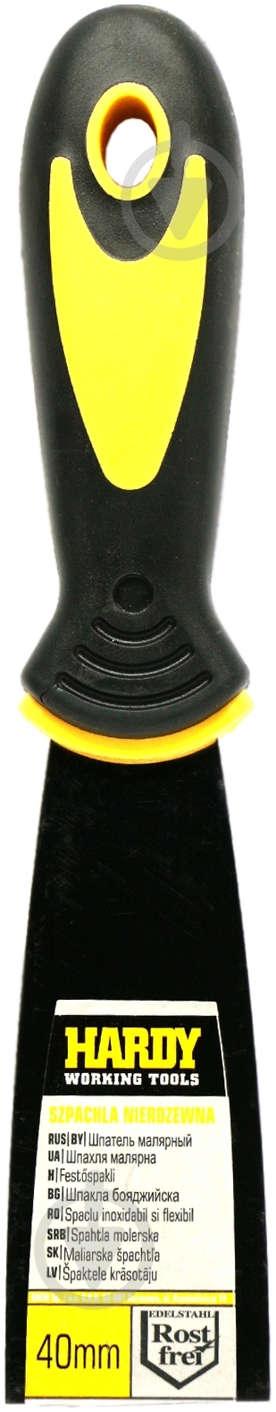 Шпатель 40 мм малярный Hardy 0830-740004 - фото 1