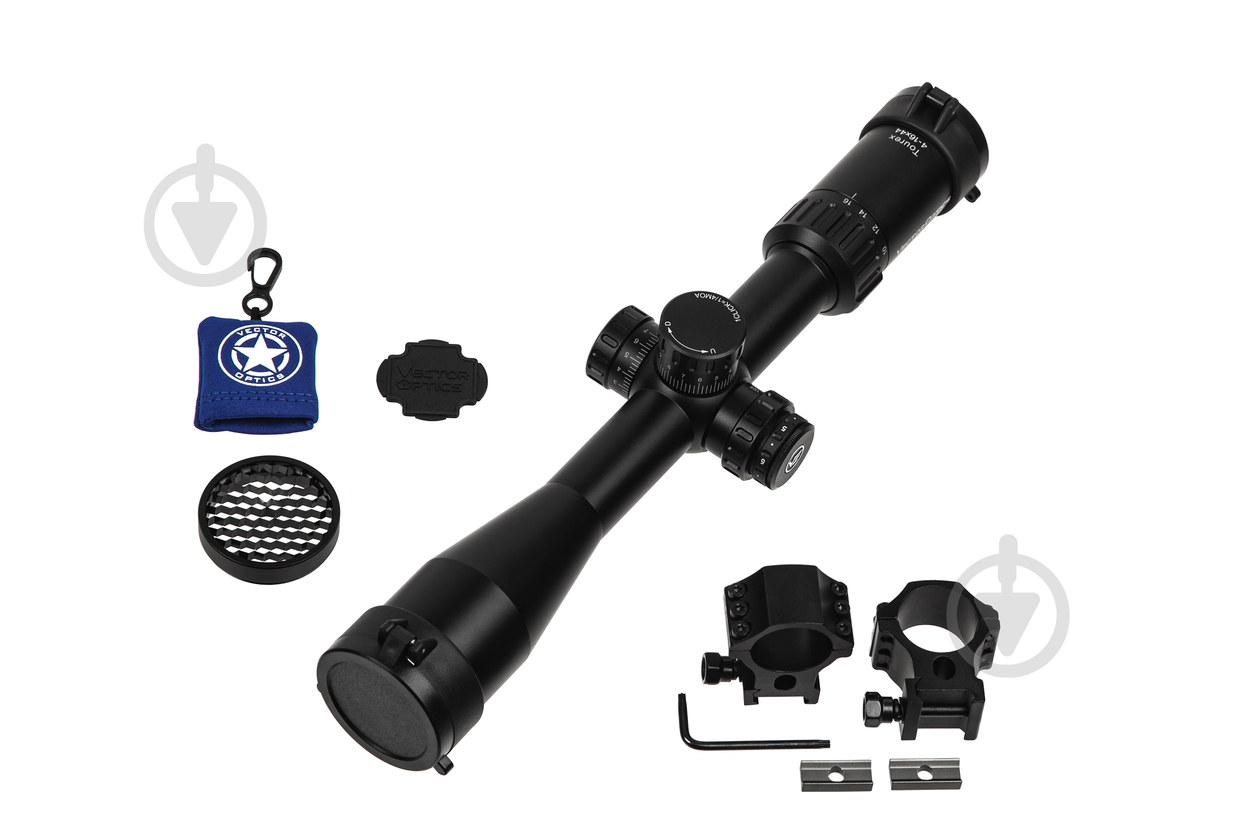 Прицел оптический Vector Optics Tourex 4-16x44 illum (30 мм) FFP - фото 3 Прицел оптический Vector Optics Tourex 4-16x44 illum (30 мм) FFP - фото 3