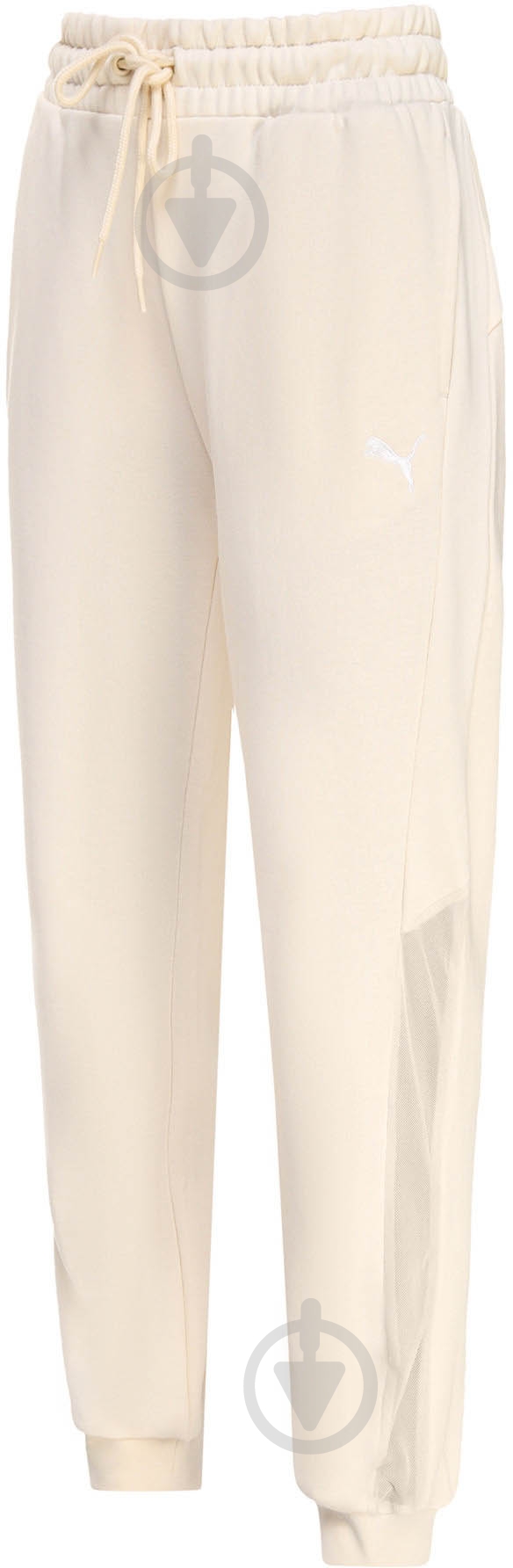 Брюки Puma Mesh Panel Pants 53740802 р. L белый - фото 1