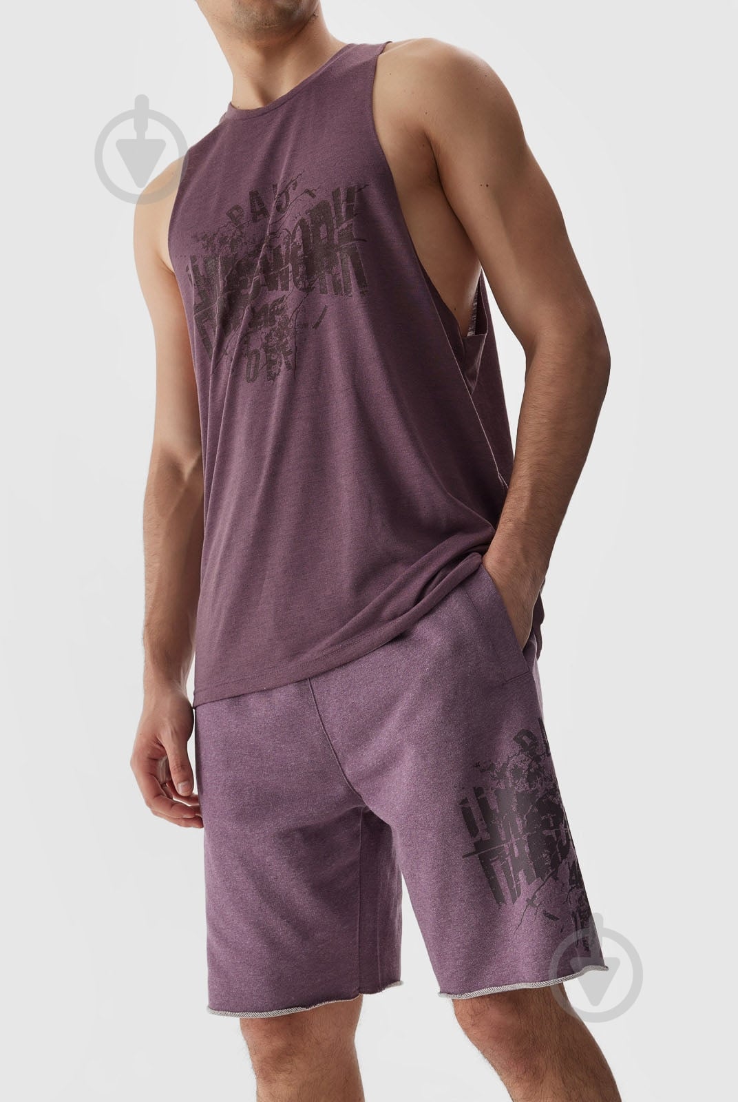 Шорти 4F SHORTS FNK M531 4FRAW23TFSHM531-60M р. L фіолетовий - фото 1