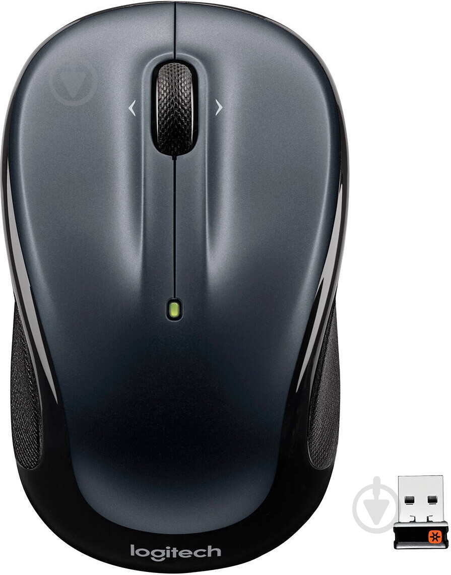 Миша Logitech Wireless Mouse M325 (910-002142) dark silver - фото 1