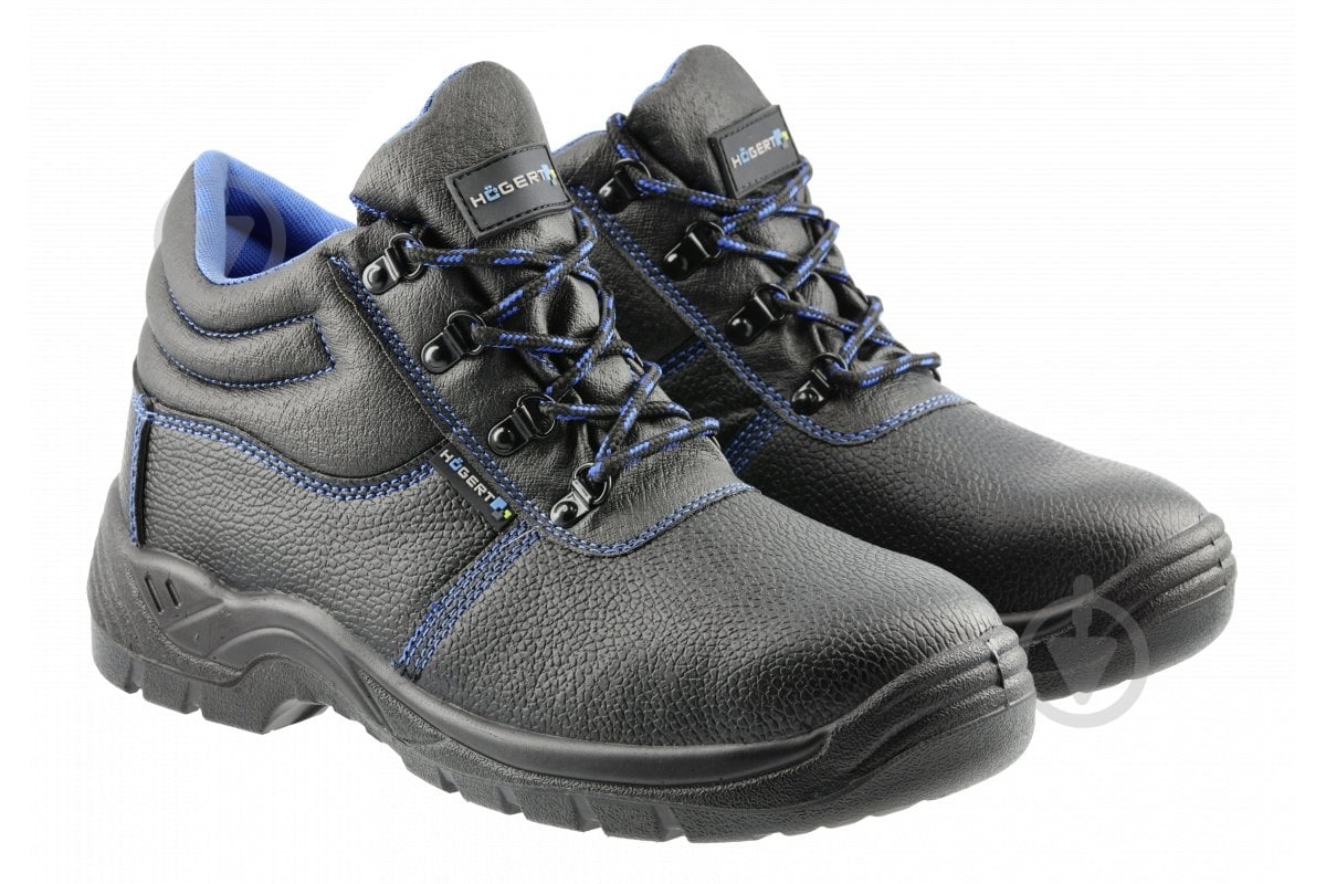 Ботинки рабочие HOEGERT ZORGE SRC S3 р.40 HT5K516-40 черный - фото 1 Ботинки рабочие HOEGERT ZORGE SRC S3 р.40 HT5K516-40 черный - фото 1