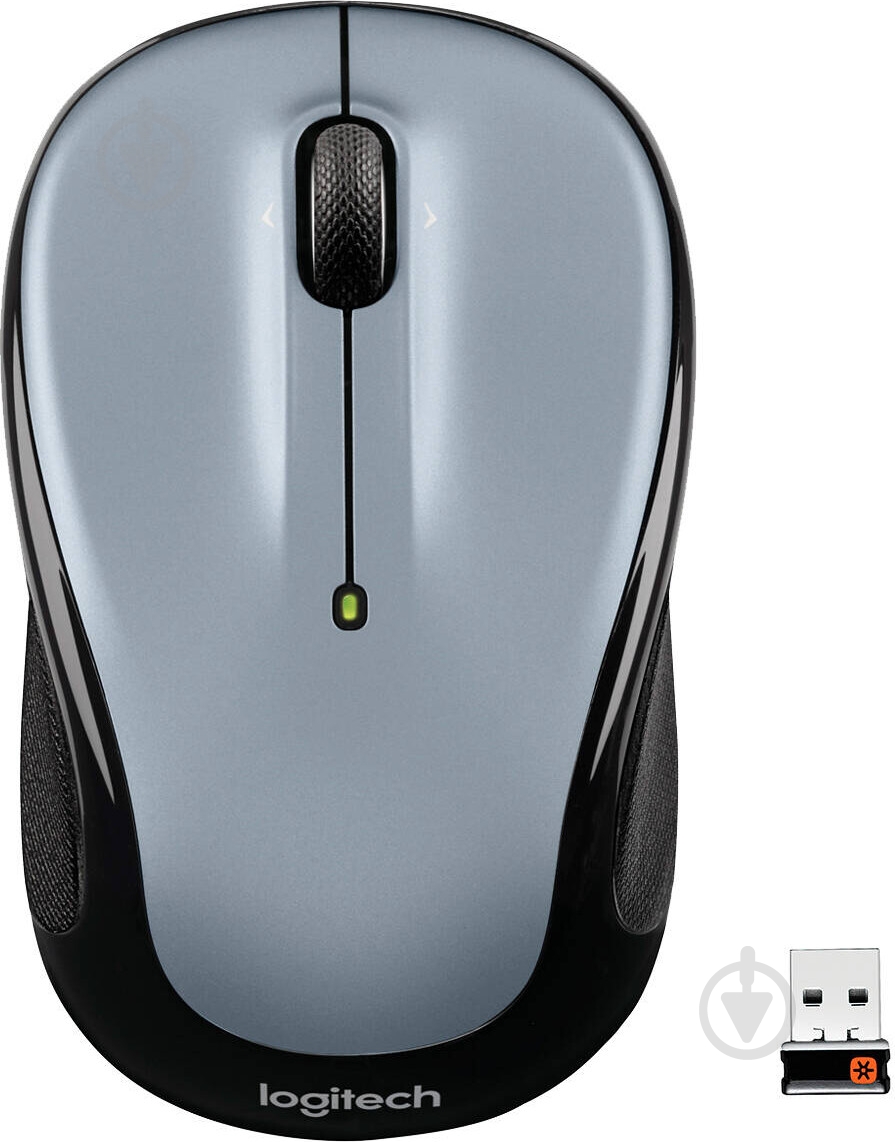 Мышь Logitech Wireless Mouse M325 (910-002334) light silver - фото 1
