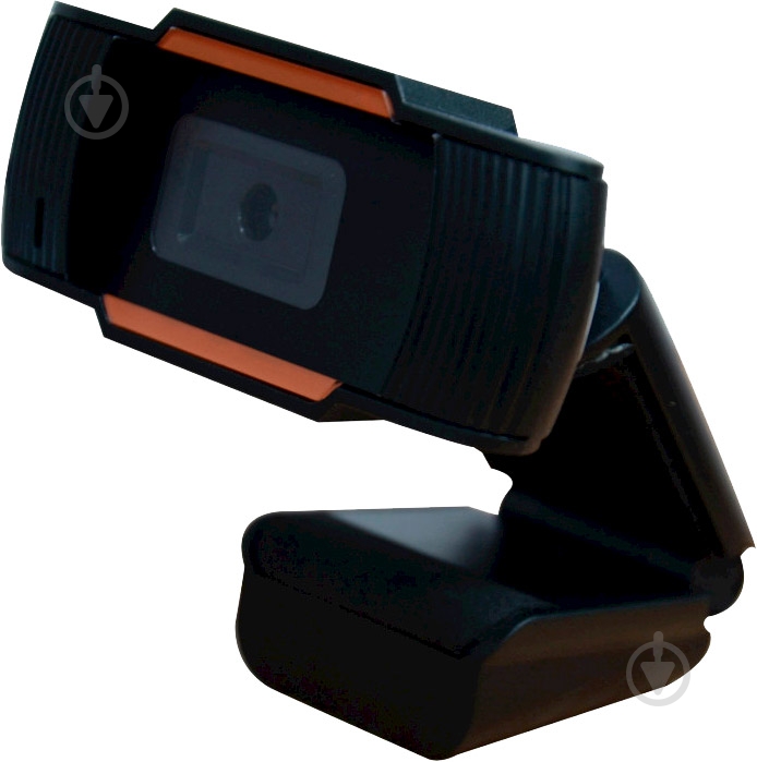 Веб-камера OKey HD 720P Black/Orange (WB100) - фото 3 Веб-камера OKey HD 720P Black/Orange (WB100) - фото 3