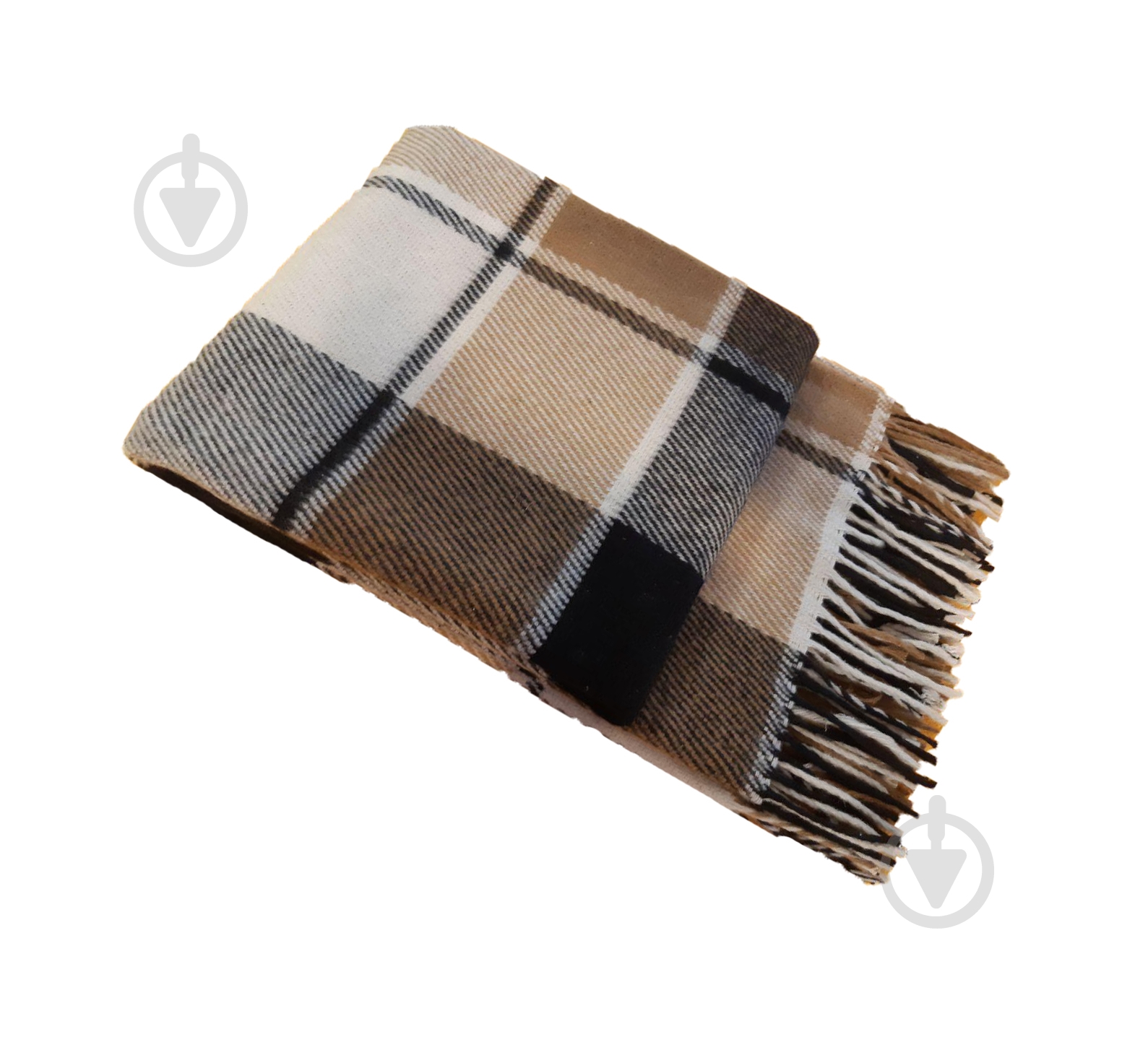 Плед Морфей 140x200 см бежевый Вултекс-С - фото 1