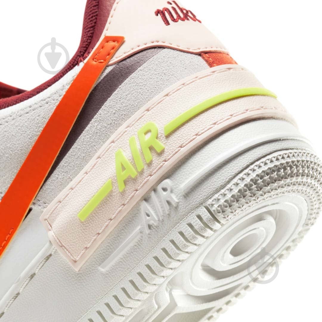 Кроссовки женские демисезонные Nike Air Force 1 Shadow CU8591-600 р.38 разноцветные - фото 10 Кроссовки женские демисезонные Nike Air Force 1 Shadow CU8591-600 р.38 разноцветные - фото 10