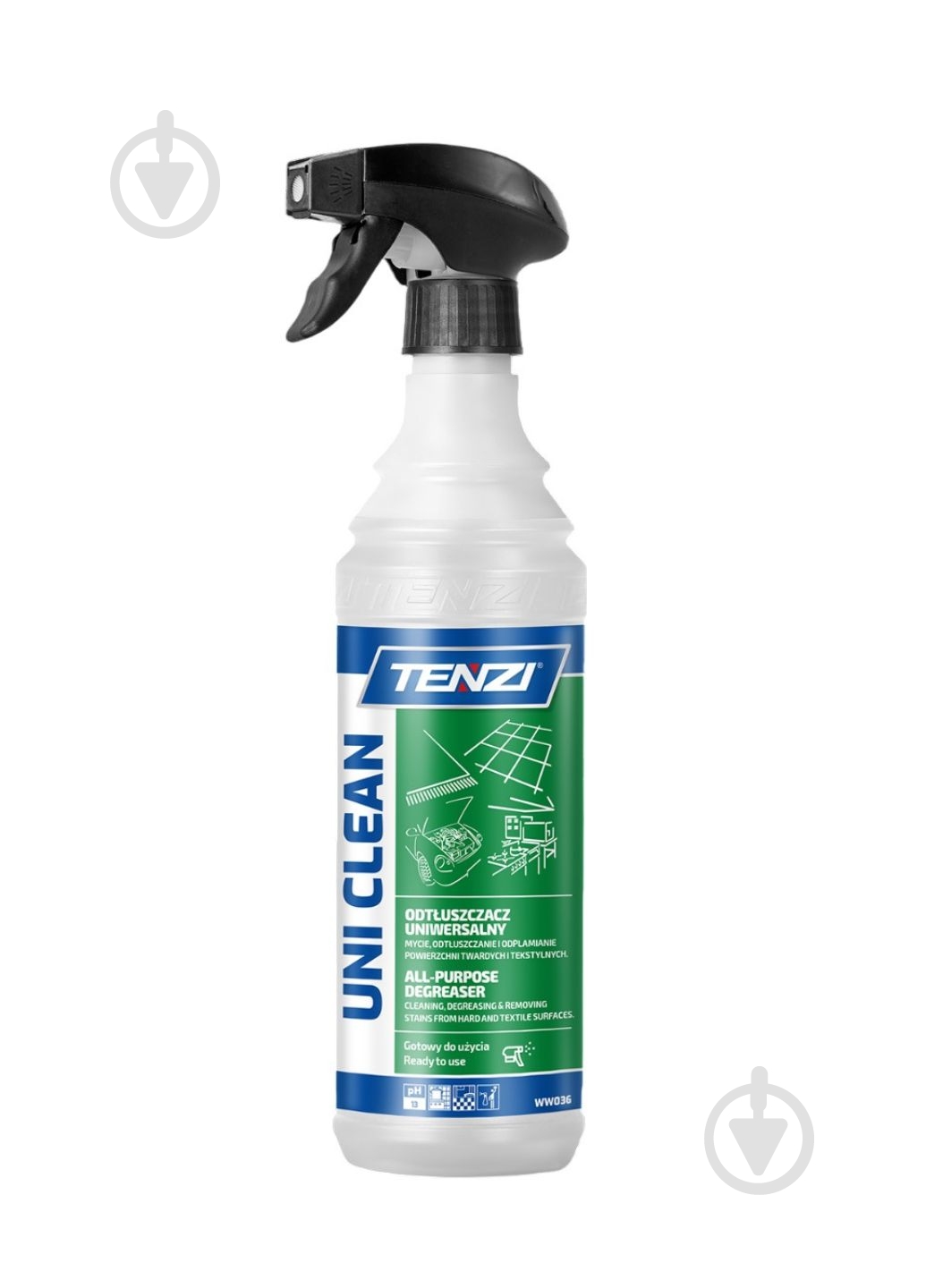 Обезжириватель универсальный Tenzi Uni Clean 0,6 л - фото 1 Обезжириватель универсальный Tenzi Uni Clean 0,6 л - фото 1