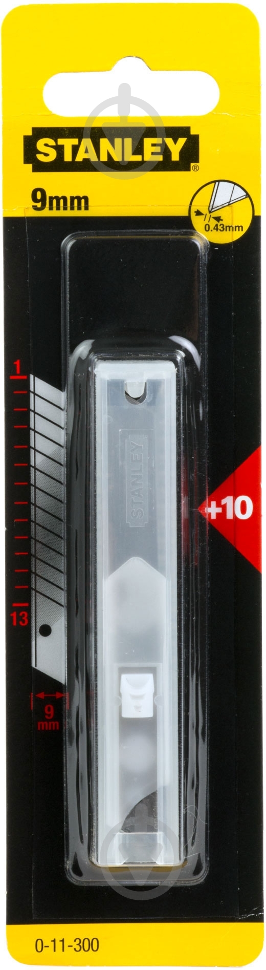 Лезвие сегментное Stanley Standart 0-11-300 - фото 3