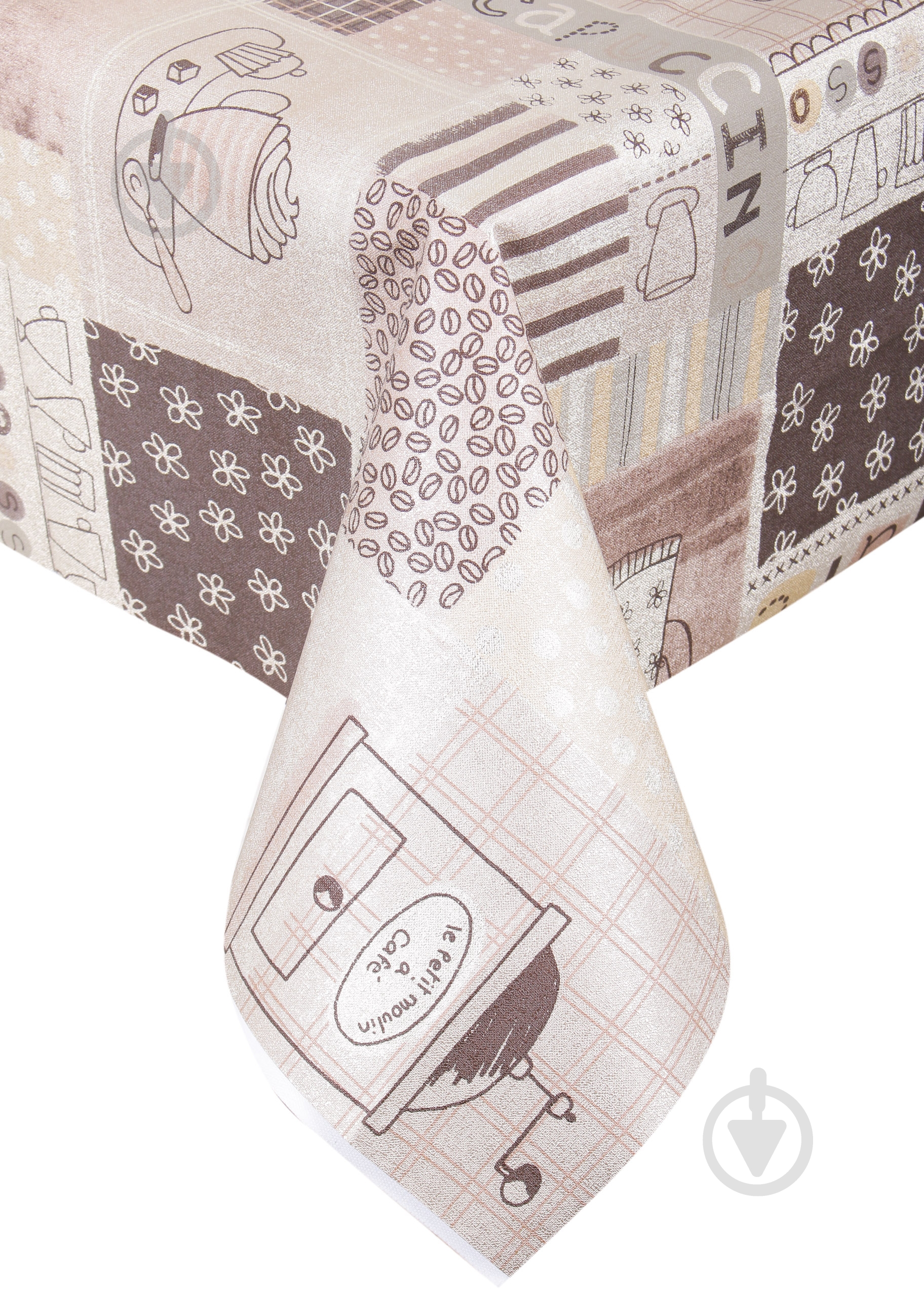 Скатерть Кофе 137x180 см разноцветный Dariana - фото 1 Скатерть Кофе 137x180 см разноцветный Dariana - фото 1