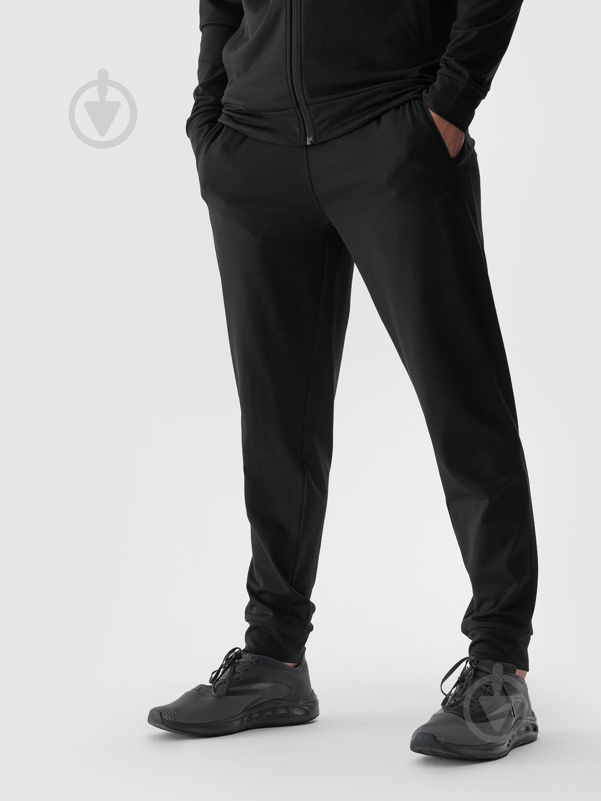 Брюки 4F TROUSERS FNK M468 4FRAW23TFTRM468-20S р. S черный - фото 2