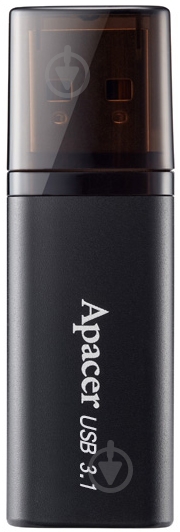 Флеш-память USB Apacer AH25B 128 ГБ USB 3.1 black (AP128GAH25BB-1) - фото 1