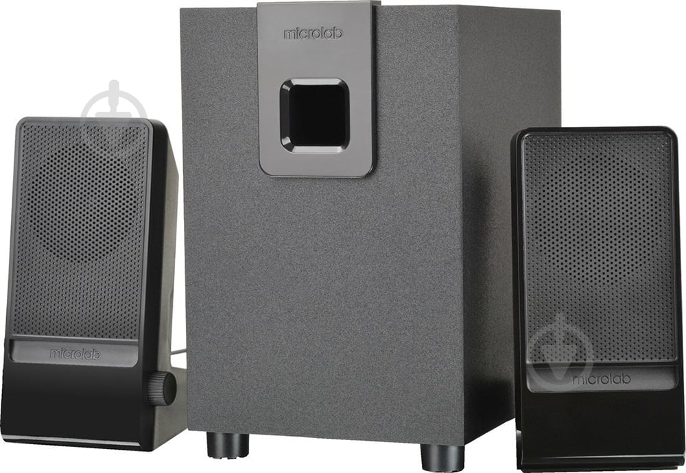 Акустическая система Microlab M-100 2.1 black - фото 2