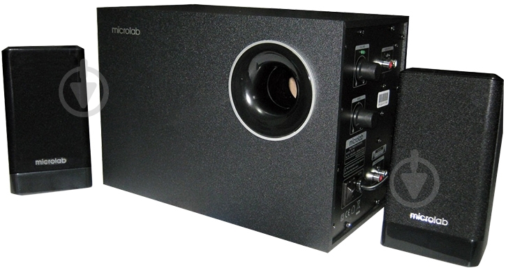 Акустическая система Microlab M-105 2.1 black - фото 3