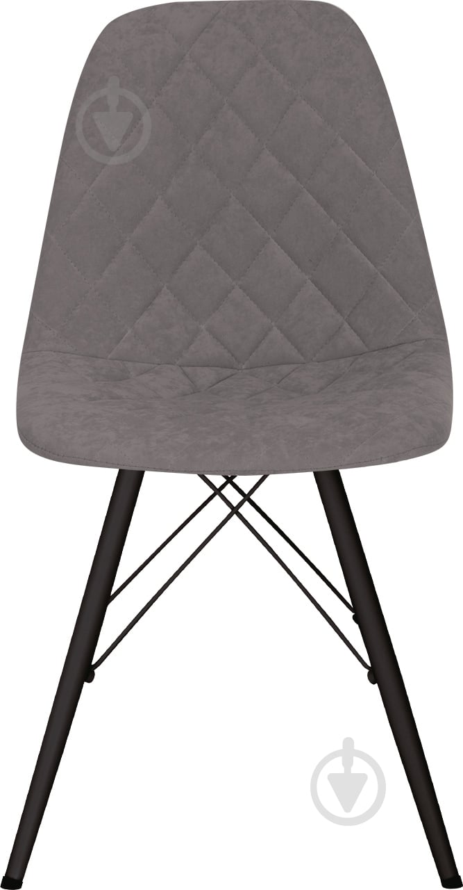 Стул обеденный Nowy Styl LIYA 4LX BLACK (BOX-2) AB-36 черный/антрацит - фото 2