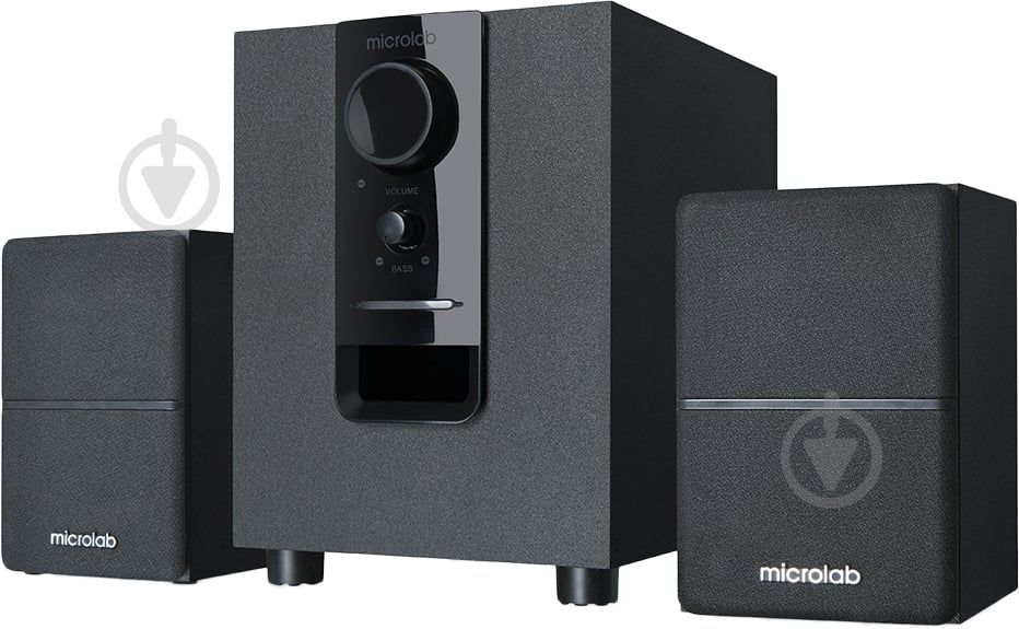 Акустическая система Microlab M-106 2.1 black - фото 3