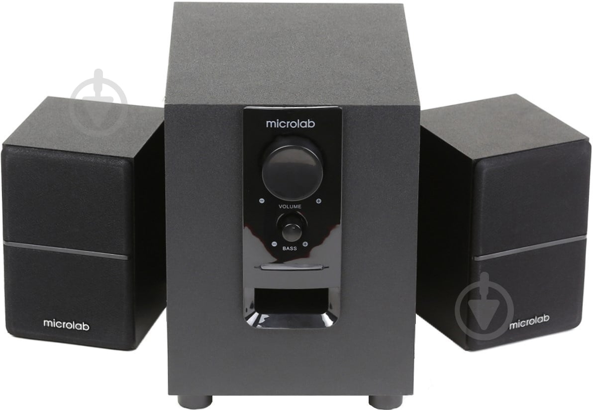 Акустическая система Microlab M-106 2.1 black - фото 2
