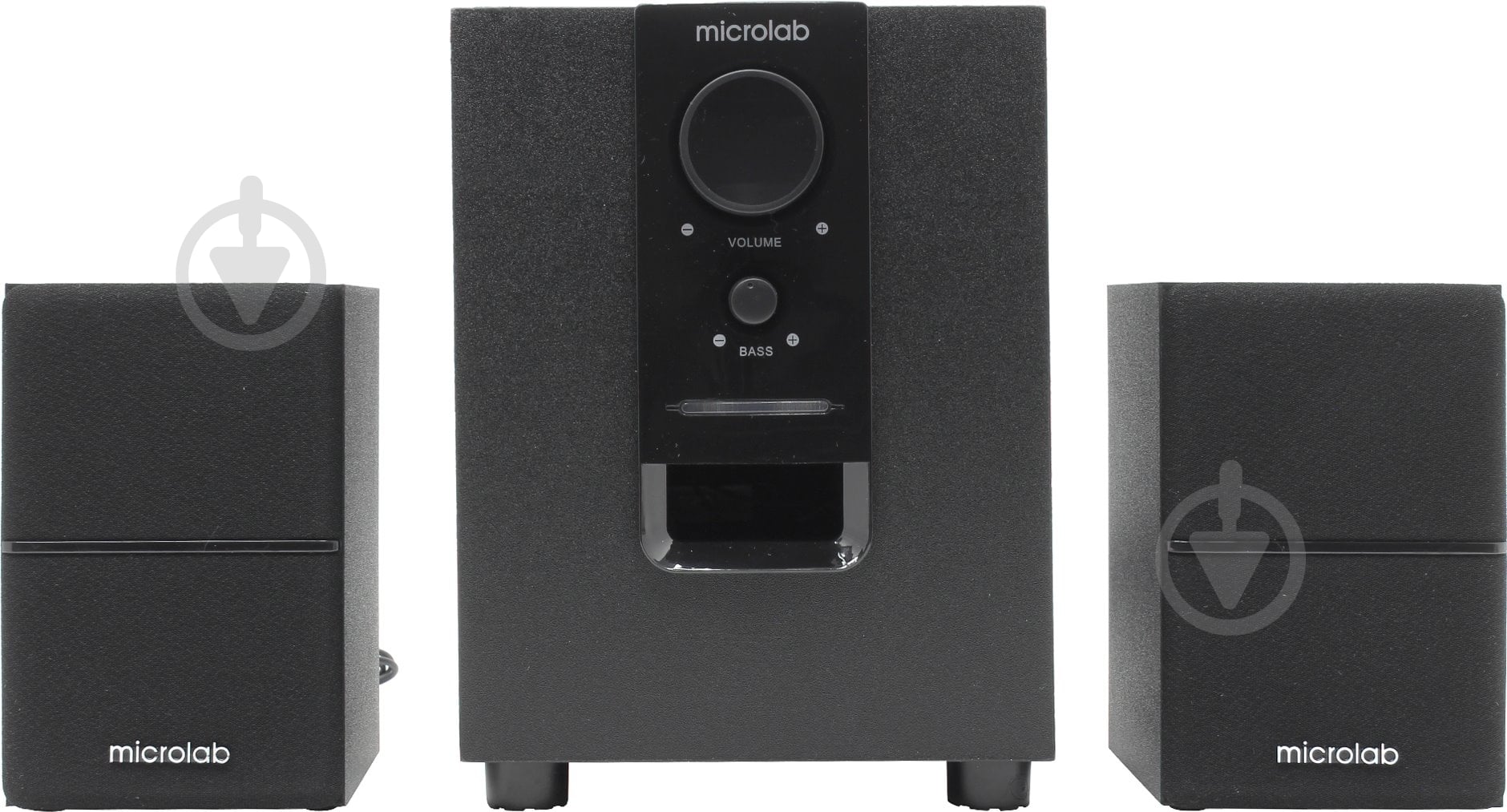 Акустическая система Microlab M-106 2.1 black - фото 1