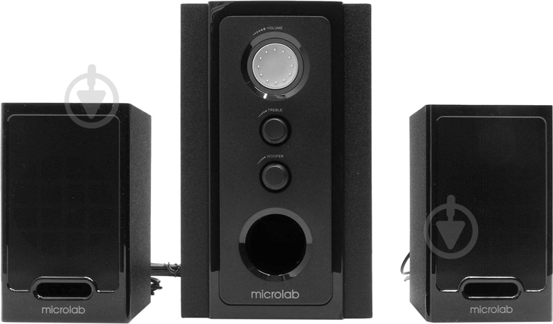 Акустическая система Microlab M-528 2.1 black - фото 1