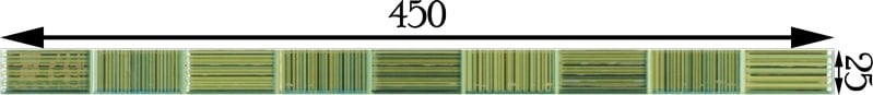 Фриз Opoczno Flora rectangle 2,5x45 см - фото 3