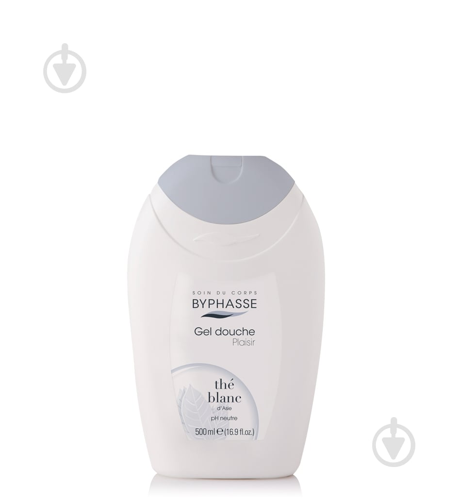 Гель для душа Byphasse Plaisir white tea 500 мл - фото 1 Гель для душа Byphasse Plaisir white tea 500 мл - фото 1