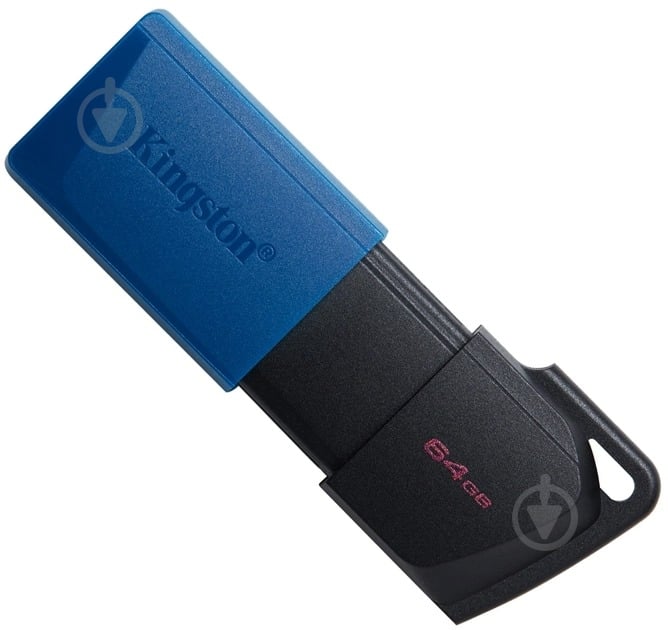 Флеш-память USB Kingston DataTraveler Exodia M 64 ГБ USB 3.2 black/blue (DTXM/64GB-2P) - фото 3