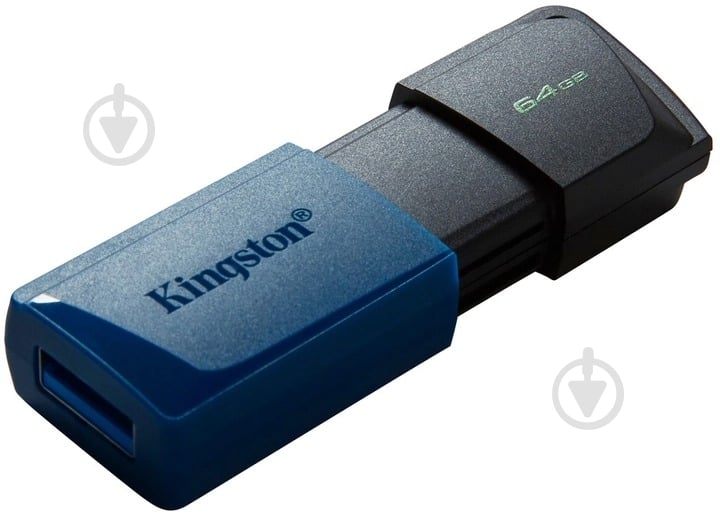 Флеш-память USB Kingston DataTraveler Exodia M 64 ГБ USB 3.2 black/blue (DTXM/64GB-2P) - фото 5