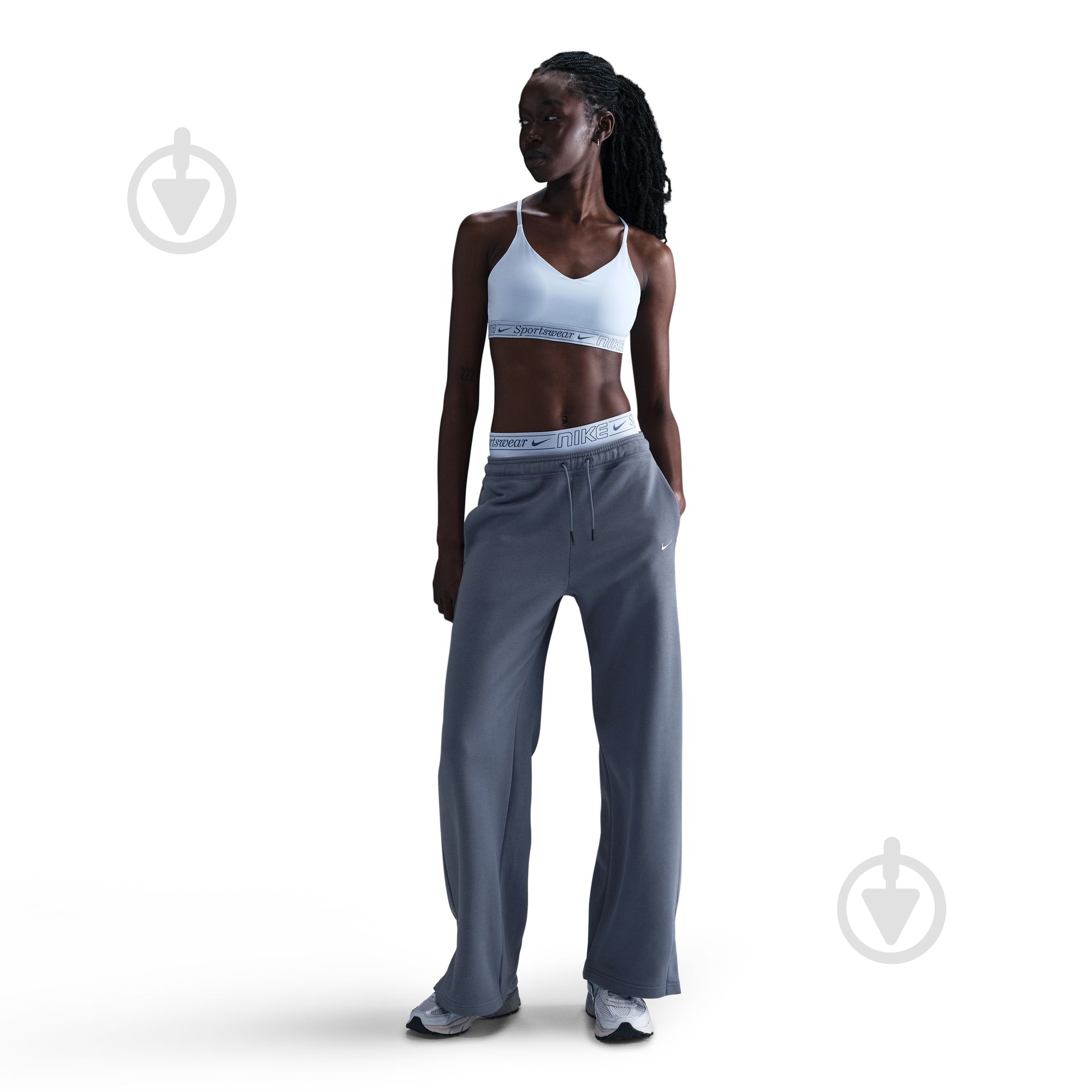 ᐉ Брюки Nike W NSW PHNX FLC PANT GLS HV6522-491 р. L голубой