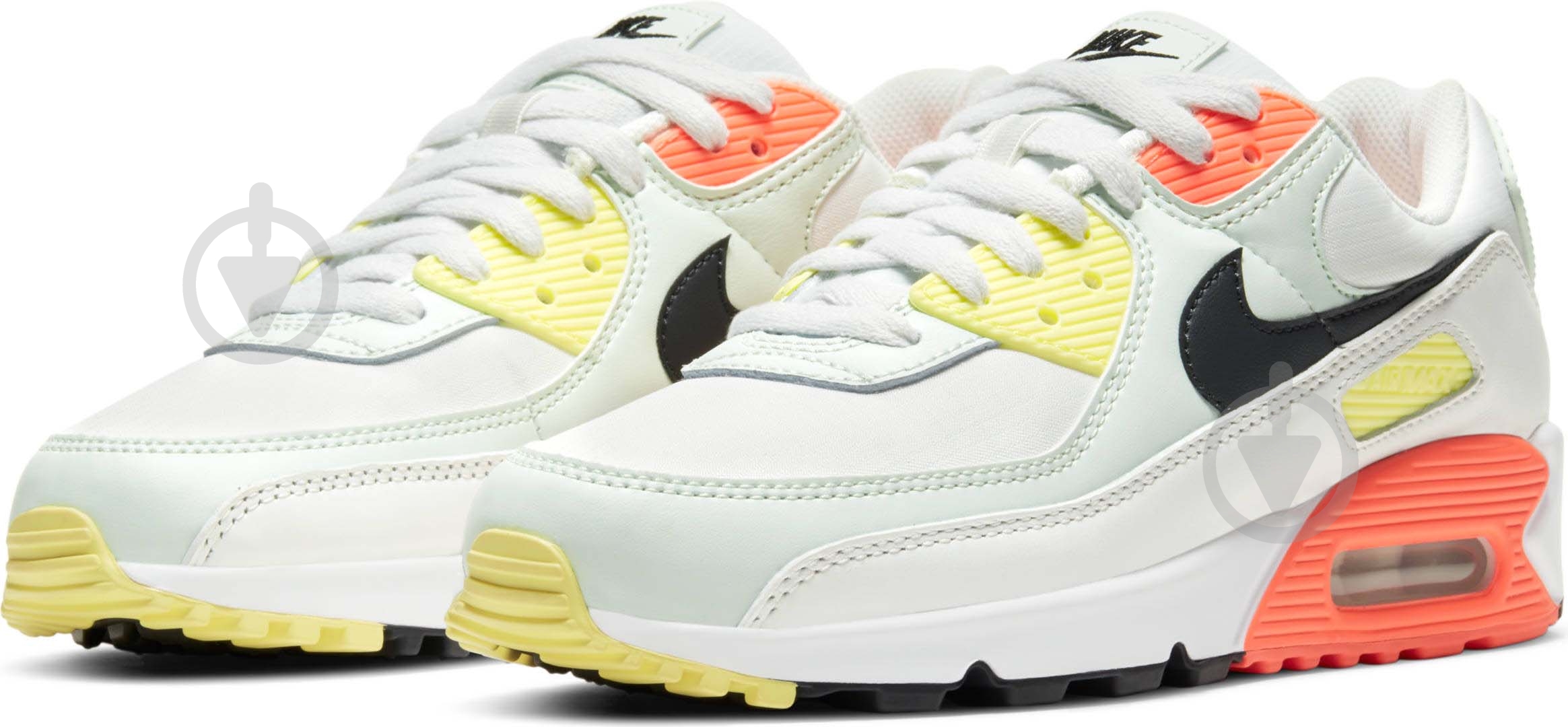 Кроссовки женские демисезонные Nike AIR MAX 90 CV8819-101 р.38,5 белые - фото 1