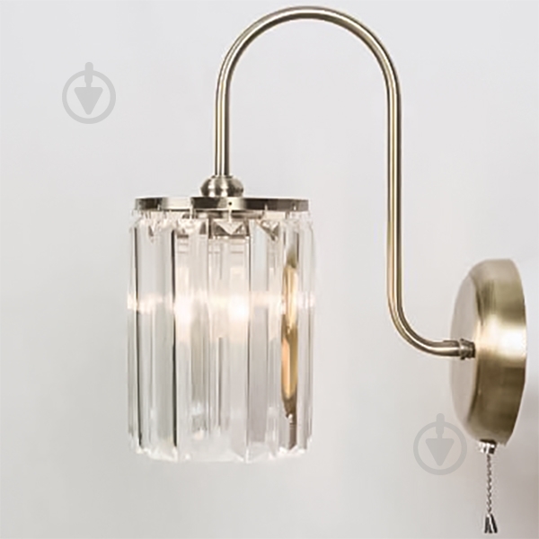 Бра Hopfen Bogen AB 1x60 Вт E14 бронза - фото 3