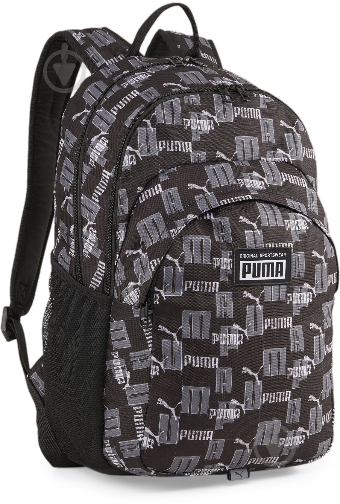 Рюкзак Puma Academy Backpack 07913319 черный с белым - фото 1 Рюкзак Puma Academy Backpack 07913319 черный с белым - фото 1