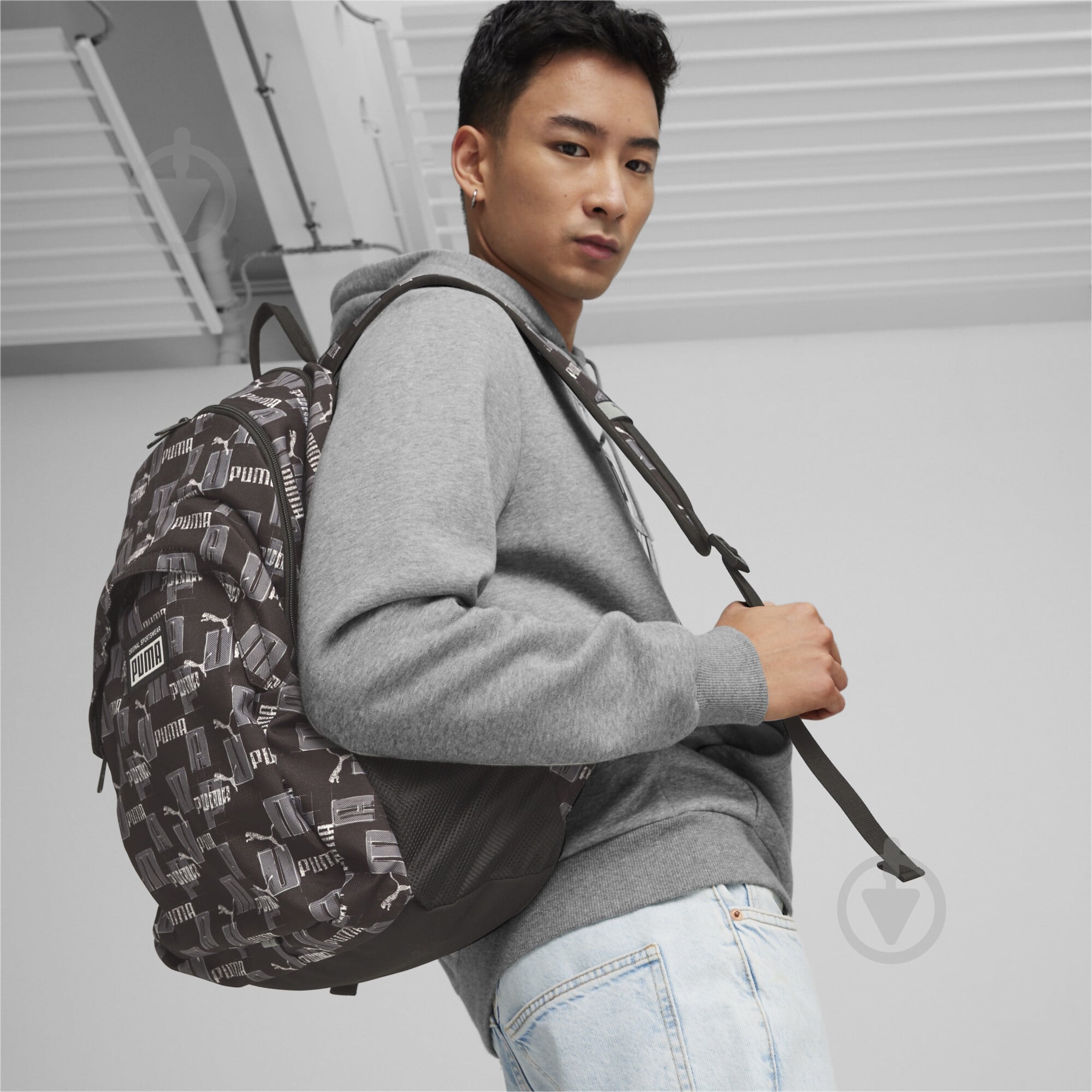 Рюкзак Puma Academy Backpack 07913319 черный с белым - фото 3 Рюкзак Puma Academy Backpack 07913319 черный с белым - фото 3