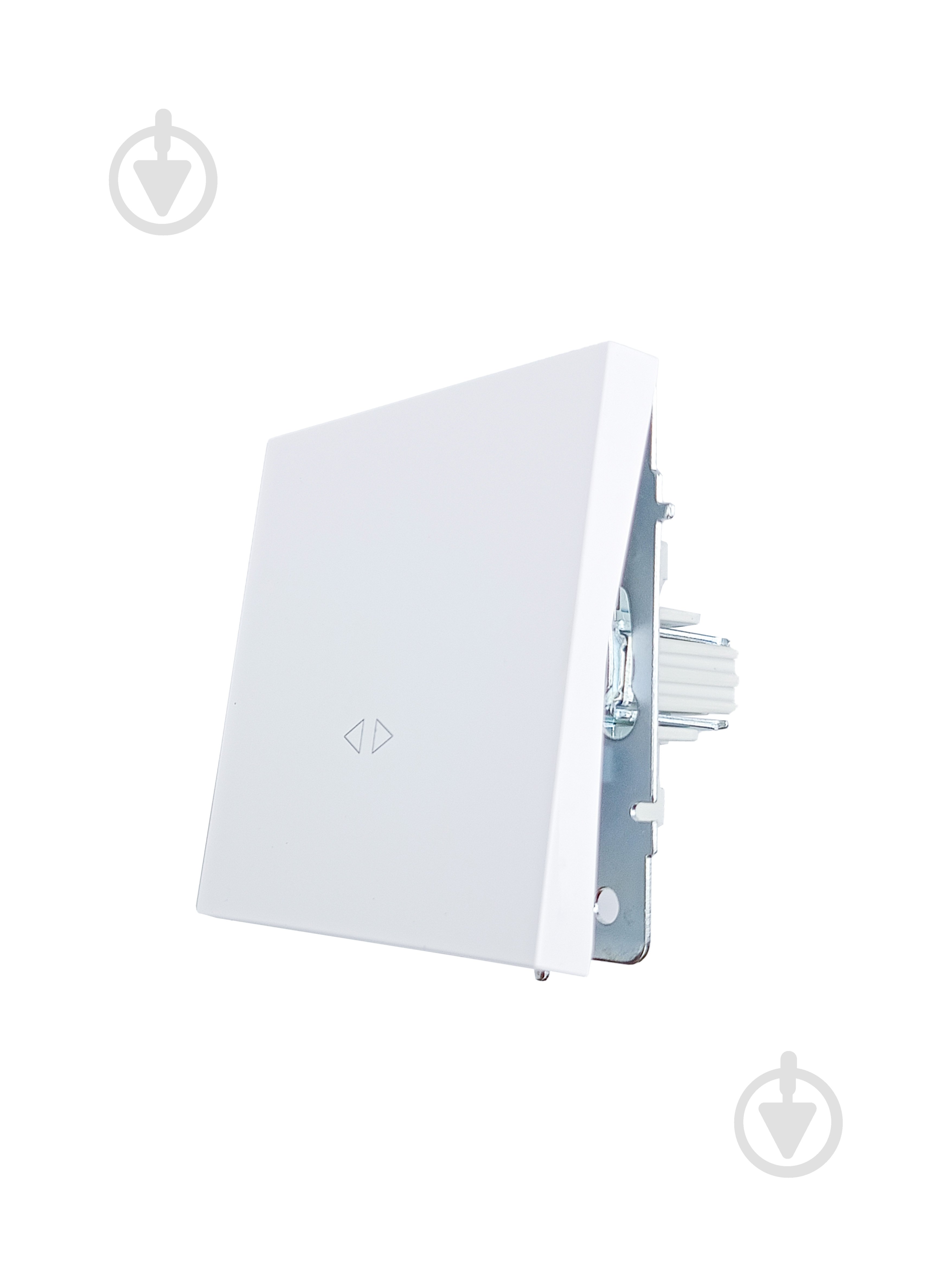 Механизм выключателя перекрестный одноклавишный HausMark Juna без подсветки белый 7041-0288-107QC - фото 3