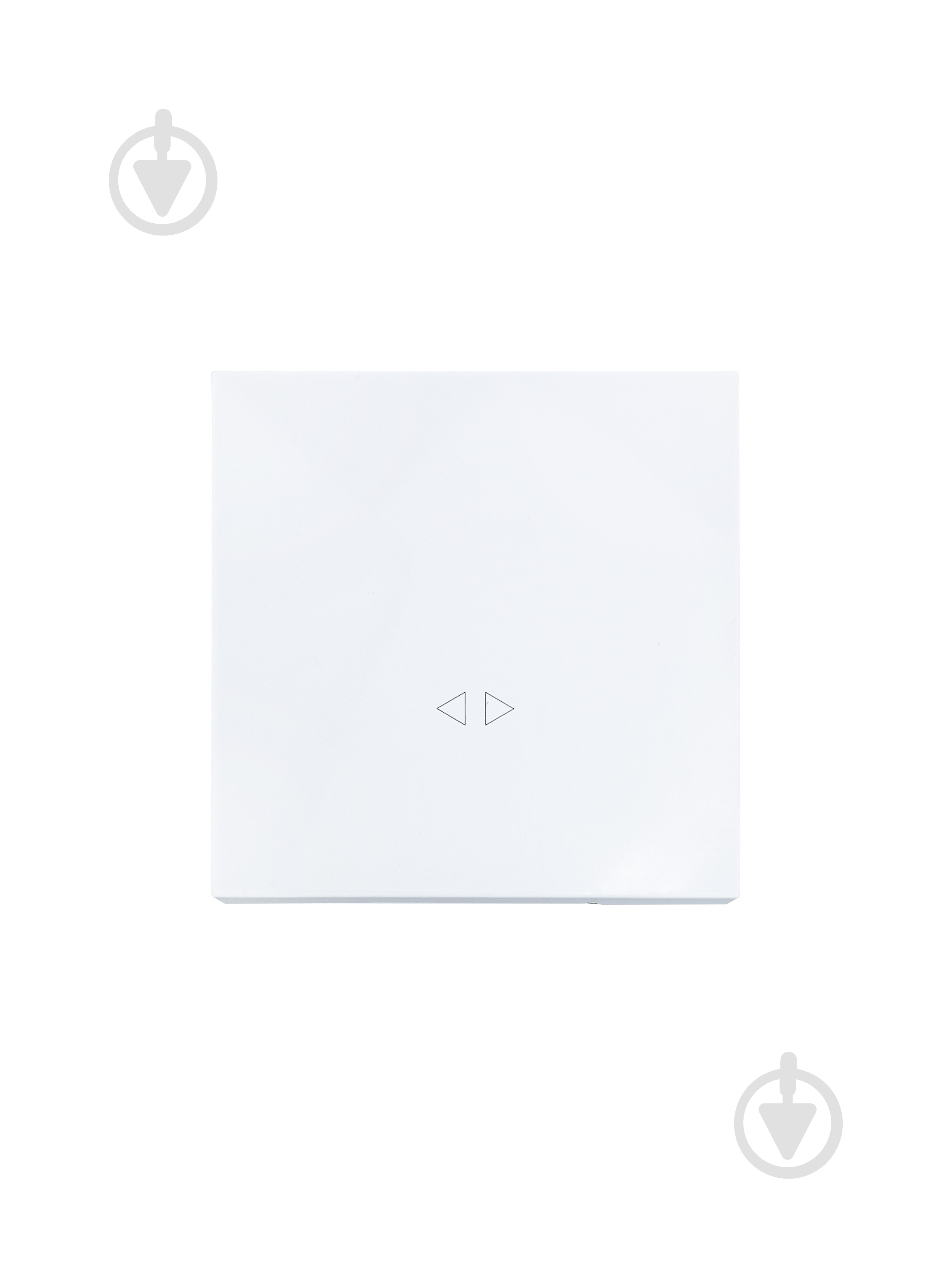 Механизм выключателя перекрестный одноклавишный HausMark Juna без подсветки белый 7041-0288-107QC - фото 4