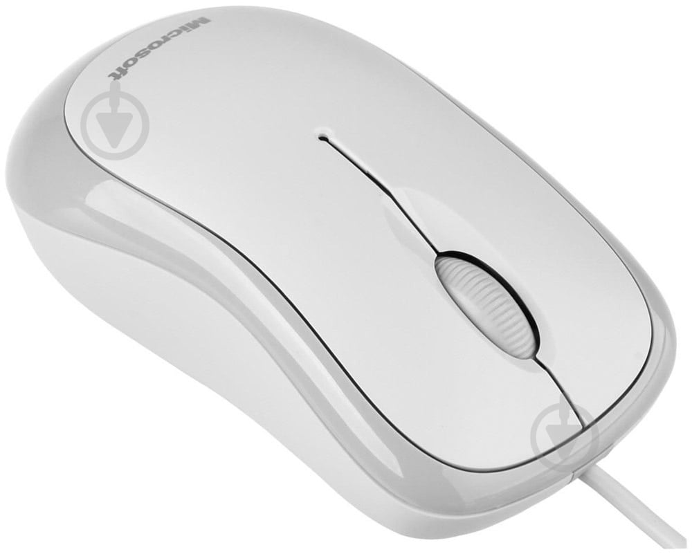 Мышь Microsoft Basic Optical USB White Business 4YH-00008 white - фото 2