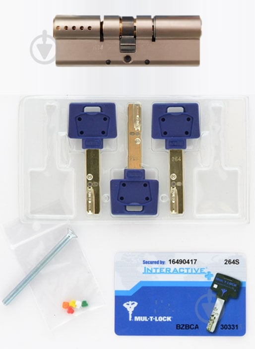 Циліндр Mul-T-Lock MTL600/INTERACTIVE+ 35x55 ключ-ключ 90 мм нікель сатин - фото 3 Циліндр Mul-T-Lock MTL600/INTERACTIVE+ 35x55 ключ-ключ 90 мм нікель сатин - фото 3