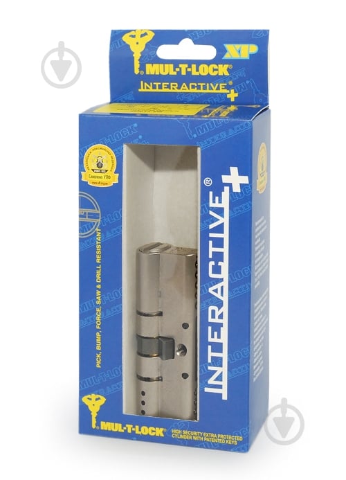 Циліндр Mul-T-Lock MTL600/INTERACTIVE+ 35x55 ключ-ключ 90 мм нікель сатин - фото 4 Циліндр Mul-T-Lock MTL600/INTERACTIVE+ 35x55 ключ-ключ 90 мм нікель сатин - фото 4