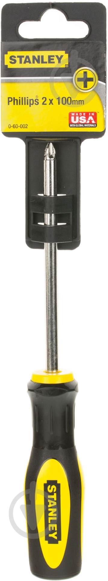 Отвертка Stanley BASIC PH2×100 мм 0-60-002 - фото 2
