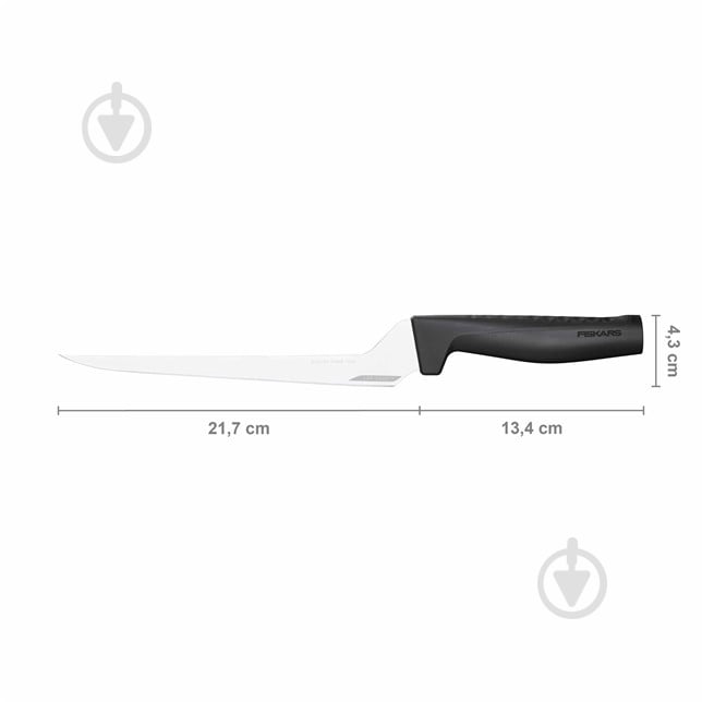 Нож филейный Fiskars Hard Edge 21,7 см (1054946) - фото 2 Нож филейный Fiskars Hard Edge 21,7 см (1054946) - фото 2
