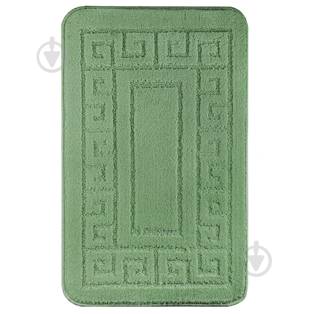 Набор ковриков Perfex Classic 2 шт. 50x80 см / 40x50 см оливковый - фото 2