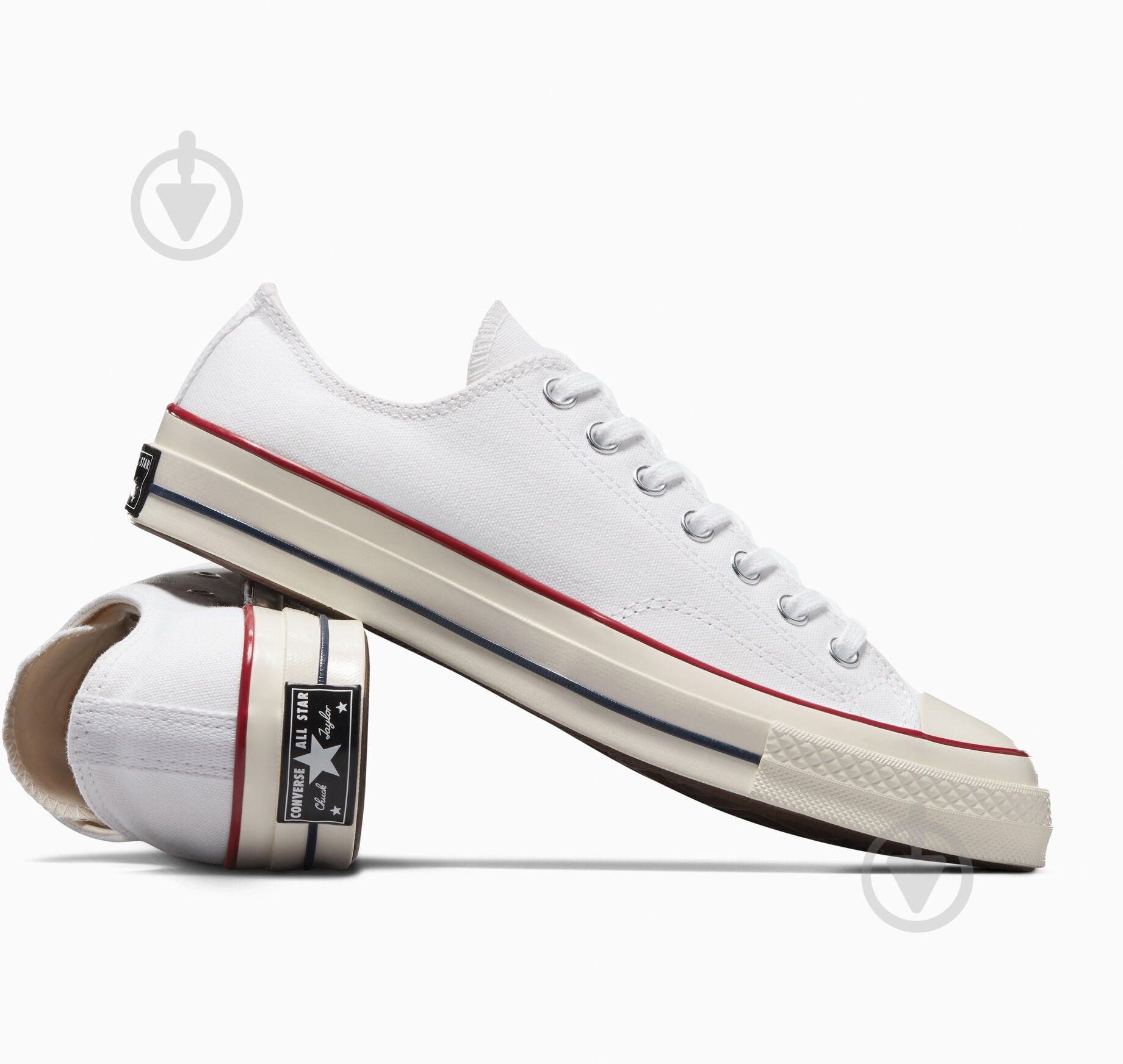 Кеды Converse CHUCK 70 162065C р.37,5 белый - фото 5