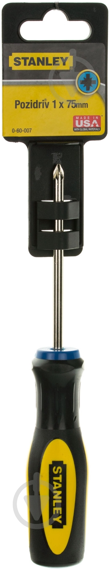 Викрутка Stanley BASIC PZ1×75 мм 0-60-007 - фото 2