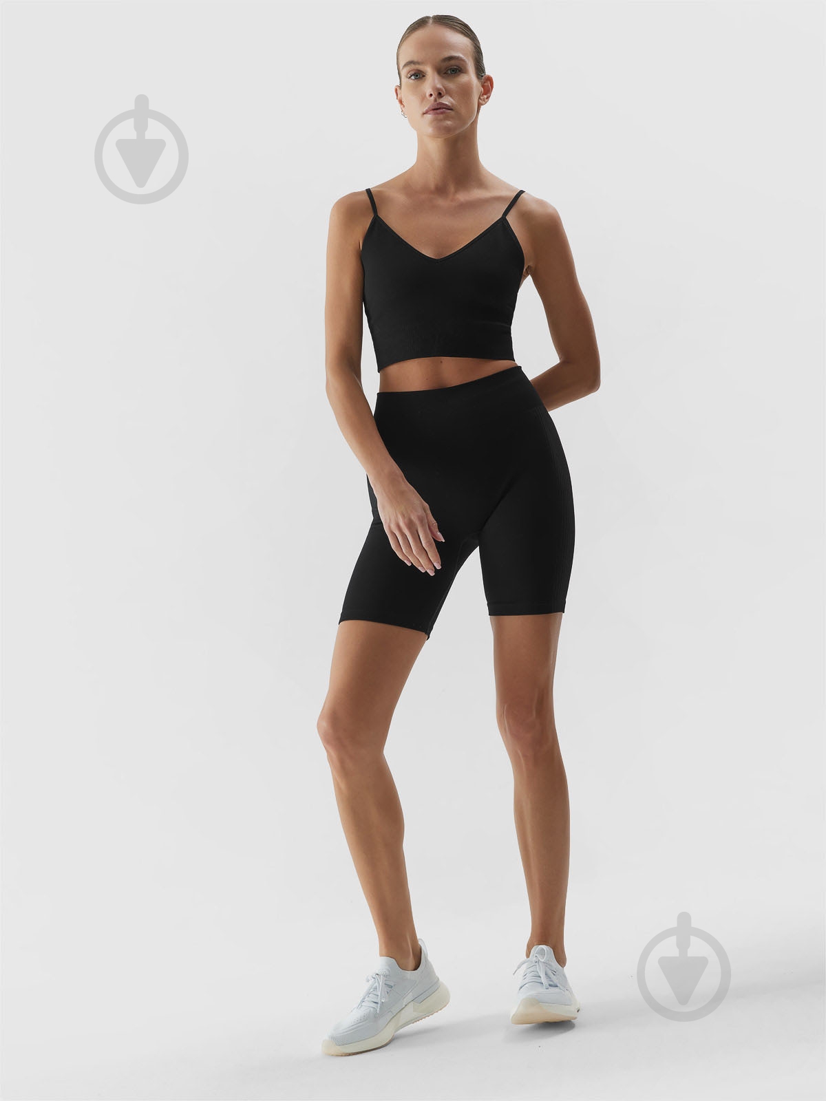 Бра 4F SPORT BRA F111 4FRAW23USBAF111-20S р.XS-S черный - фото 2 Бра 4F SPORT BRA F111 4FRAW23USBAF111-20S р.XS-S черный - фото 2