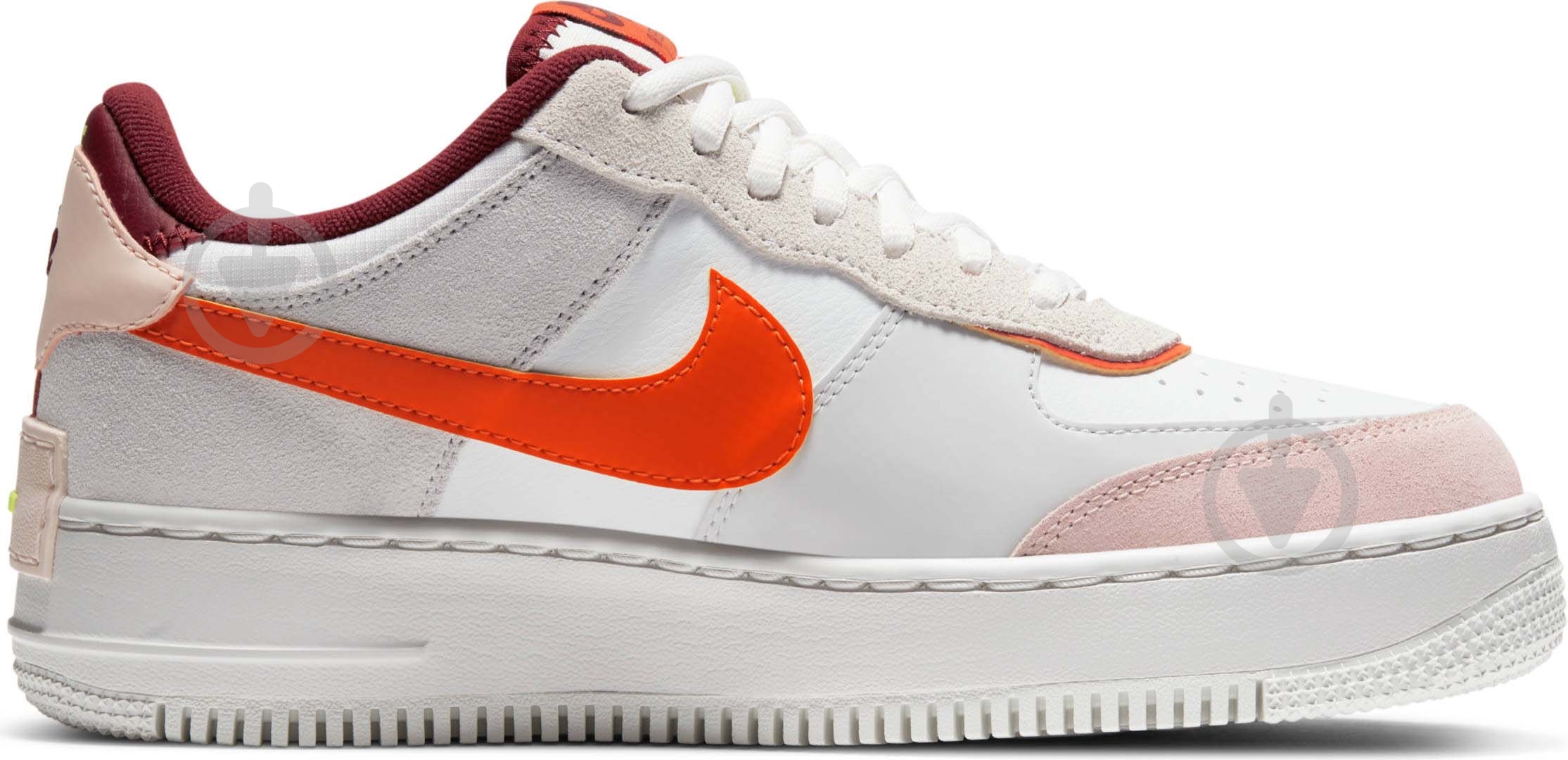 Кроссовки женские демисезонные Nike Air Force 1 Shadow CU8591-600 р.40,5 разноцветные - фото 4