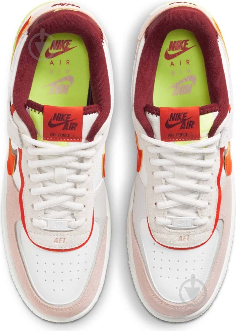 Кроссовки женские демисезонные Nike Air Force 1 Shadow CU8591-600 р.40,5 разноцветные - фото 7